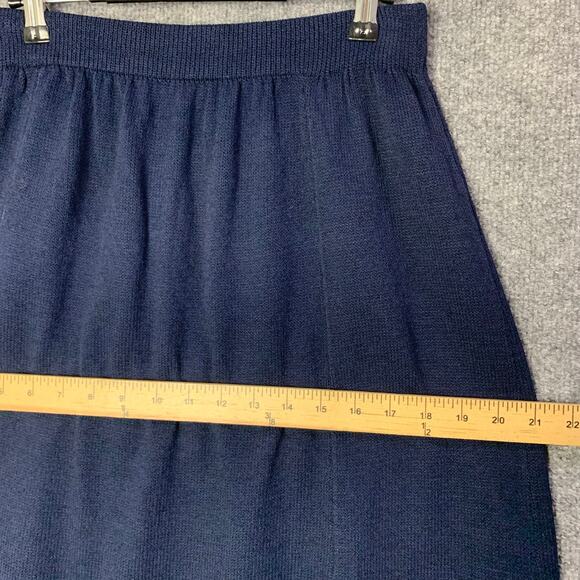 Vintage St. John‎ Separates Straight Madi Pencil Skirt Size 8 Knit USA MADE - Picture 4 of 8